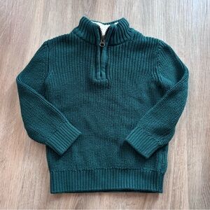 Children's Place Quarter Zip Sweater